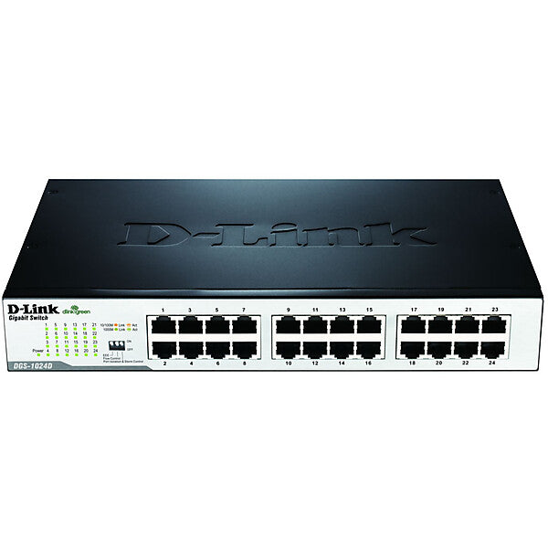 D-Link 24-Port Gigabit Switch 24x1000MbitTP DGS-1024D/E